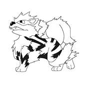 coloriage pokemon arcanin